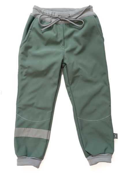 softshellové kalhoty Green/Grey