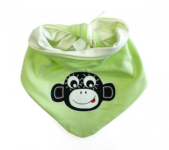 šátek Monkey Green