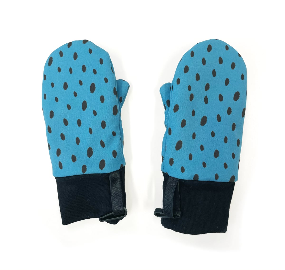 rukavičky softshellové Dots Blue 4605
