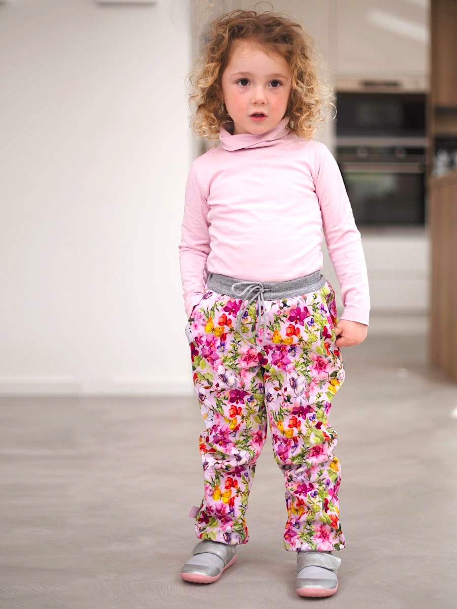 kliknutít zobrazíte maximální velikost obrázku softshellové kalhoty Pinkie Flowers