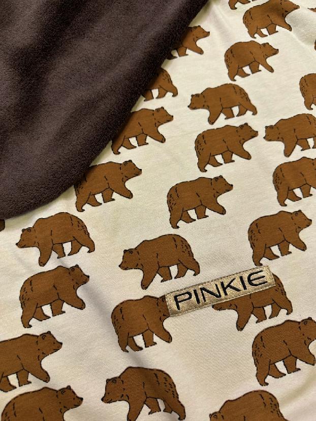 kliknutít zobrazíte maximální velikost obrázku deka se stahováním Pinkie Bear Cream