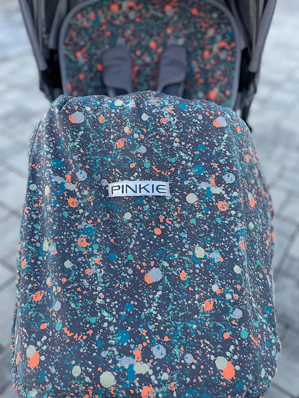 kliknutít zobrazíte maximální velikost obrázku deka se stahováním Pinkie Spot Neon Grey